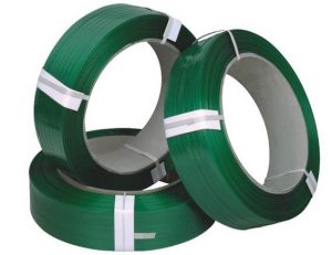 شريط تحزيم بلاستيك PET مقاسات 12mm، 16mm و19mm لتغليف البالتات