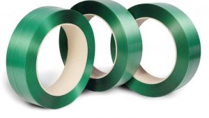 شريط تحزيم PET بلاستيك 12mm، 16mm و19mm لتغليف الطبالي