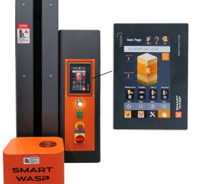 شاشة ماكينة تغليف البالتات الذكية SMARTWRAP X2 PRE-STRETCH