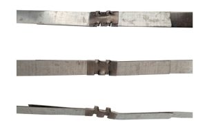 كلبس شنبر حديد 16 × 40 mm مع ماكينة شد وكبس يدوية