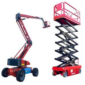 سيزر ليفت كهربائي SMITH AS-X1012، ارتفاع عمل 12 m، منصة 10 m، حمولة 320 kg